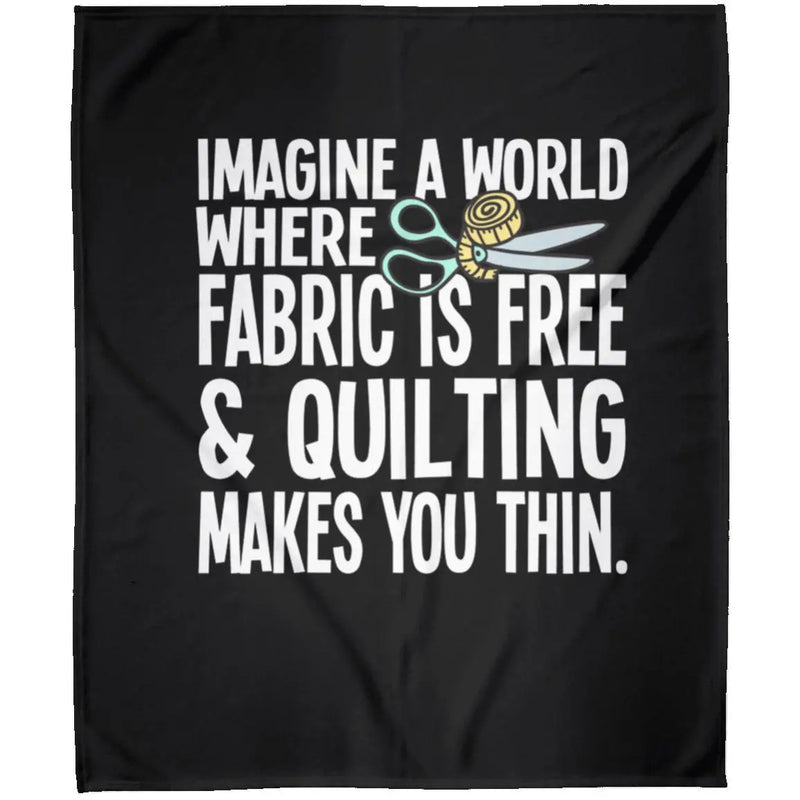 Imagine Quilting  Arctic Fleece Blanket 50x60 - Two Chicks Designs