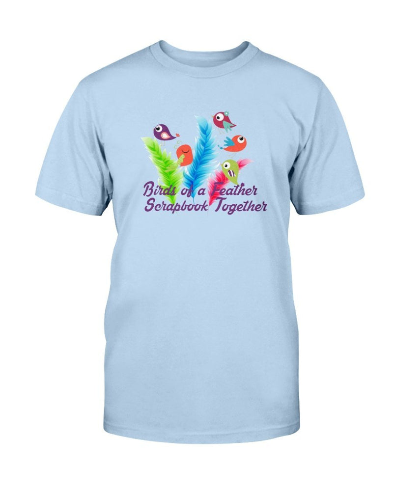 Birds of a Feather Scrapbook T-Shirt - Two Chicks Designs