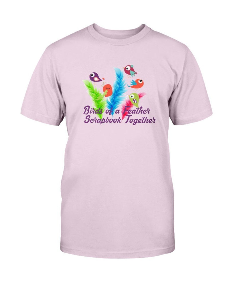 Birds of a Feather Scrapbook T-Shirt - Two Chicks Designs