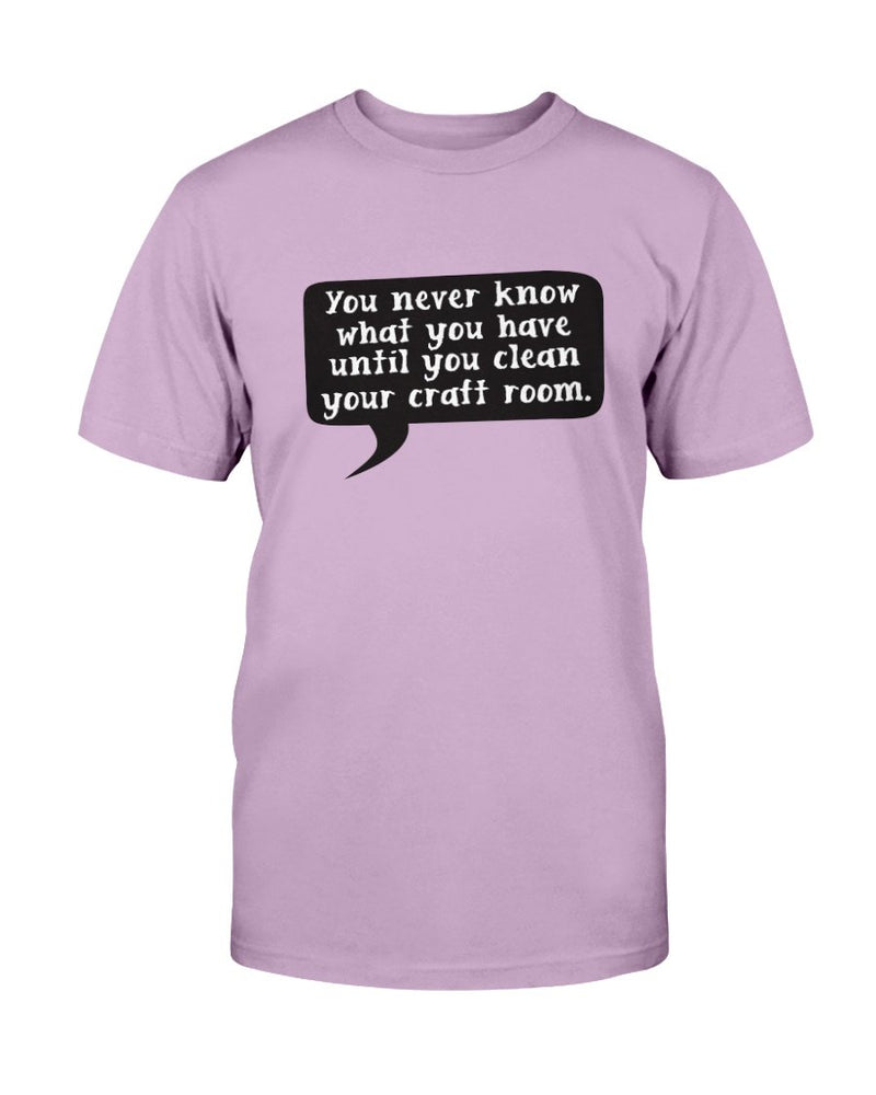 Clean Craft Room Scrapbook T-Shirt - Two Chicks Designs