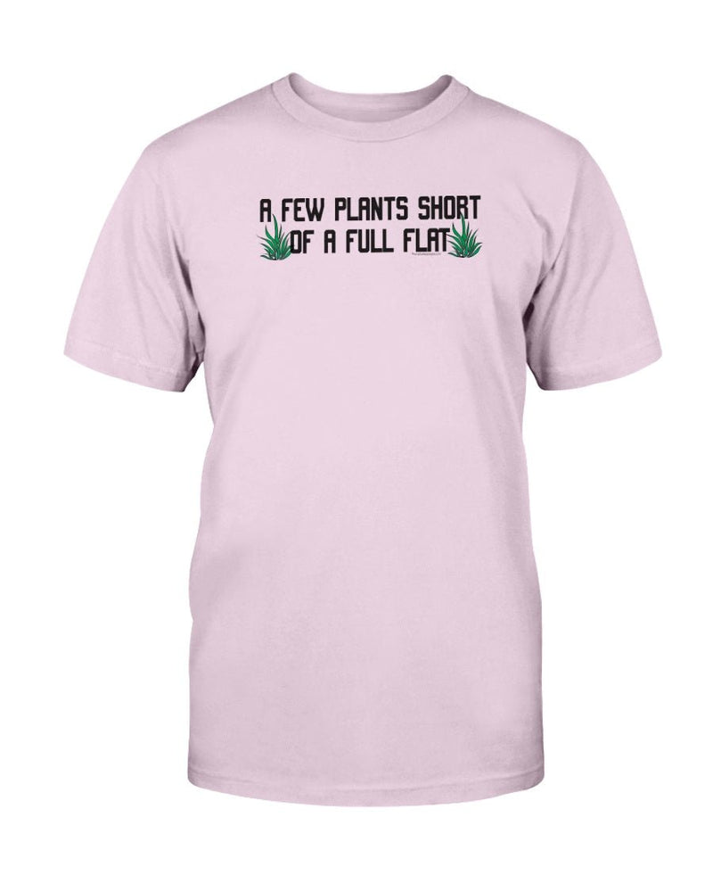 Few Plants Short Full Flat Garden T-Shirt - Two Chicks Designs