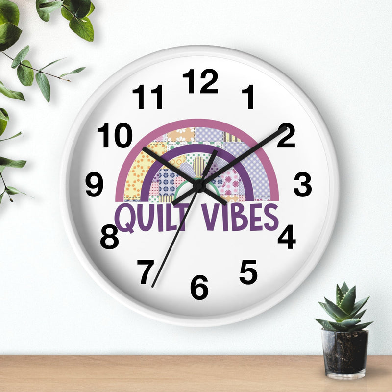 Quilt Vibes Wall clock - Two Chicks Designs