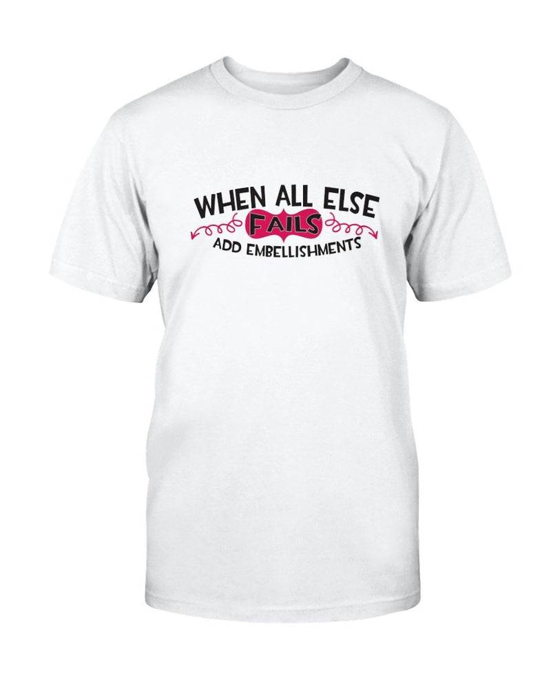 All Else Fails Scrapbook T-Shirt - Two Chicks Designs