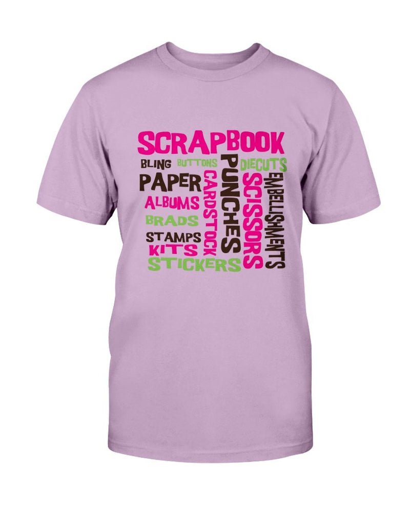 All Over Scrapbook T-Shirt - Two Chicks Designs