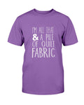 All That Pile of Fabric Quilting T-Shirt - Two Chicks Designs
