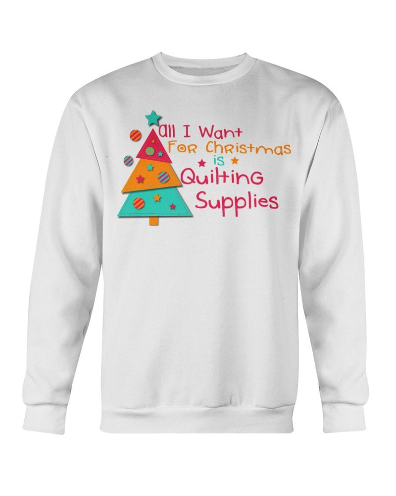 All Want for Christmas Tree Quilting - Two Chicks Designs