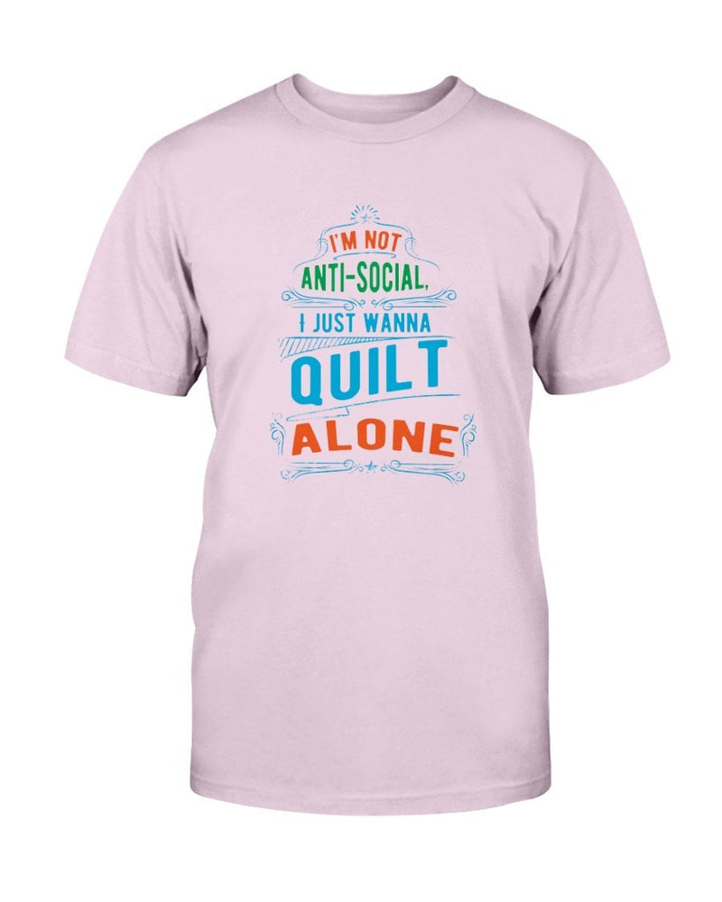 Anti Social Quilting T-Shirt - Two Chicks Designs