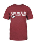 Cat Kids with Fur T-Shirt - Two Chicks Designs