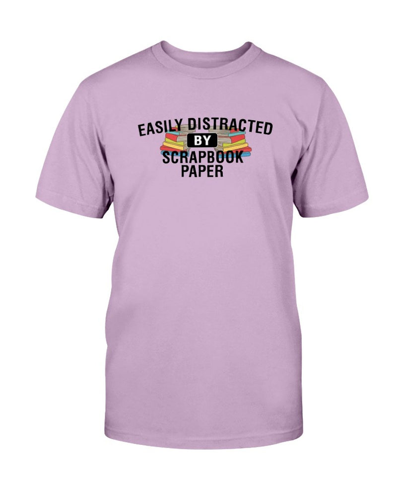 Easily Distracted Scrapbook T-Shirt - Two Chicks Designs