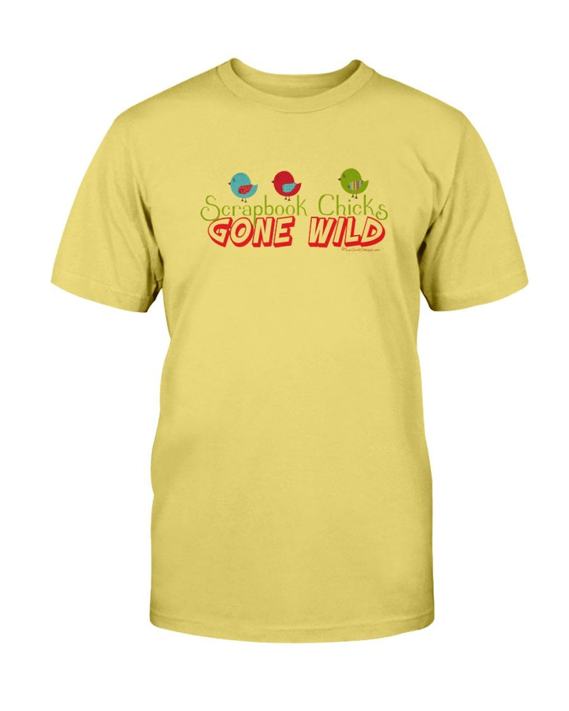 Gone Wild Scrapbook T-Shirt - Two Chicks Designs