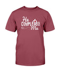He Completes Me Inspire T-Shirt - Two Chicks Designs