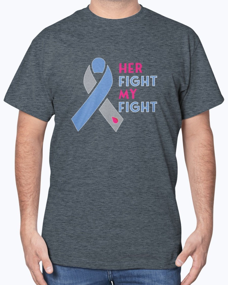 Her Fight Diabetes Awareness T-Shirt - Two Chicks Designs