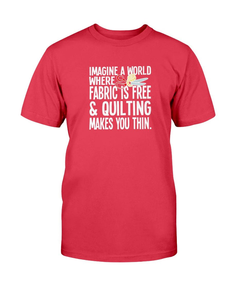 Imagine A World Quilting Free T-Shirt - Two Chicks Designs