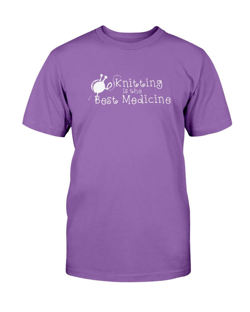Knitting Best Medicine T-Shirt - Two Chicks Designs