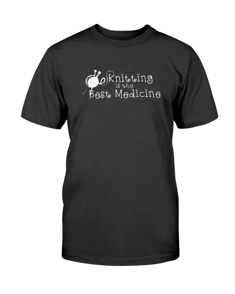 Knitting Best Medicine T-Shirt - Two Chicks Designs