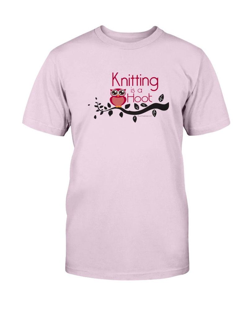 Knitting is a Hoot T-Shirt - Two Chicks Designs