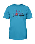 Knitting is a Hoot T-Shirt - Two Chicks Designs