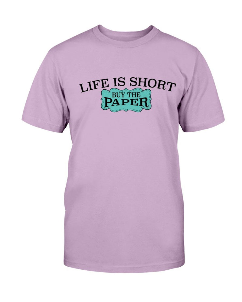 Life is Short Scrapbook T-Shirt - Two Chicks Designs