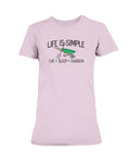 Life is Simple Garden T-Shirt - Two Chicks Designs