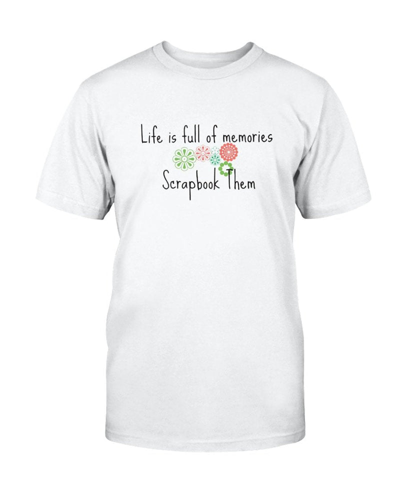 Life Memories Scrapbook T-Shirt - Two Chicks Designs