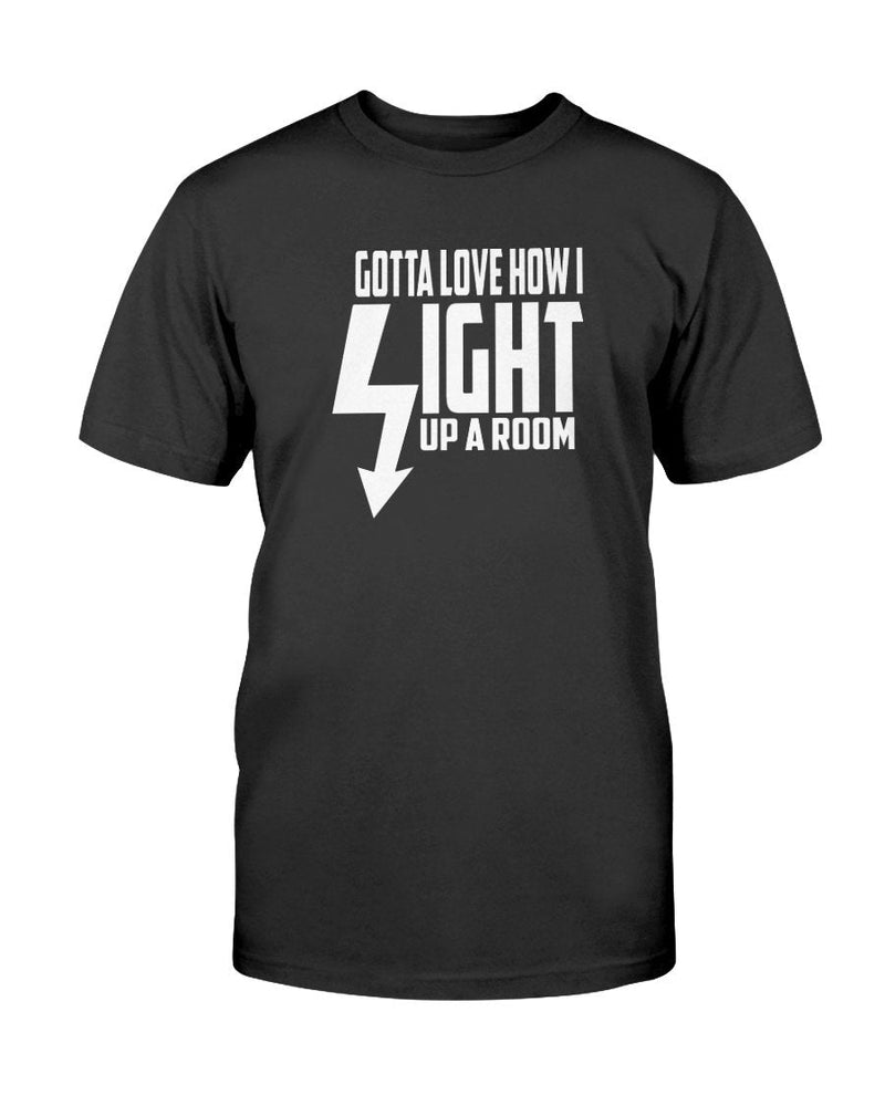Light Up a Room Photography T-Shirt - Two Chicks Designs
