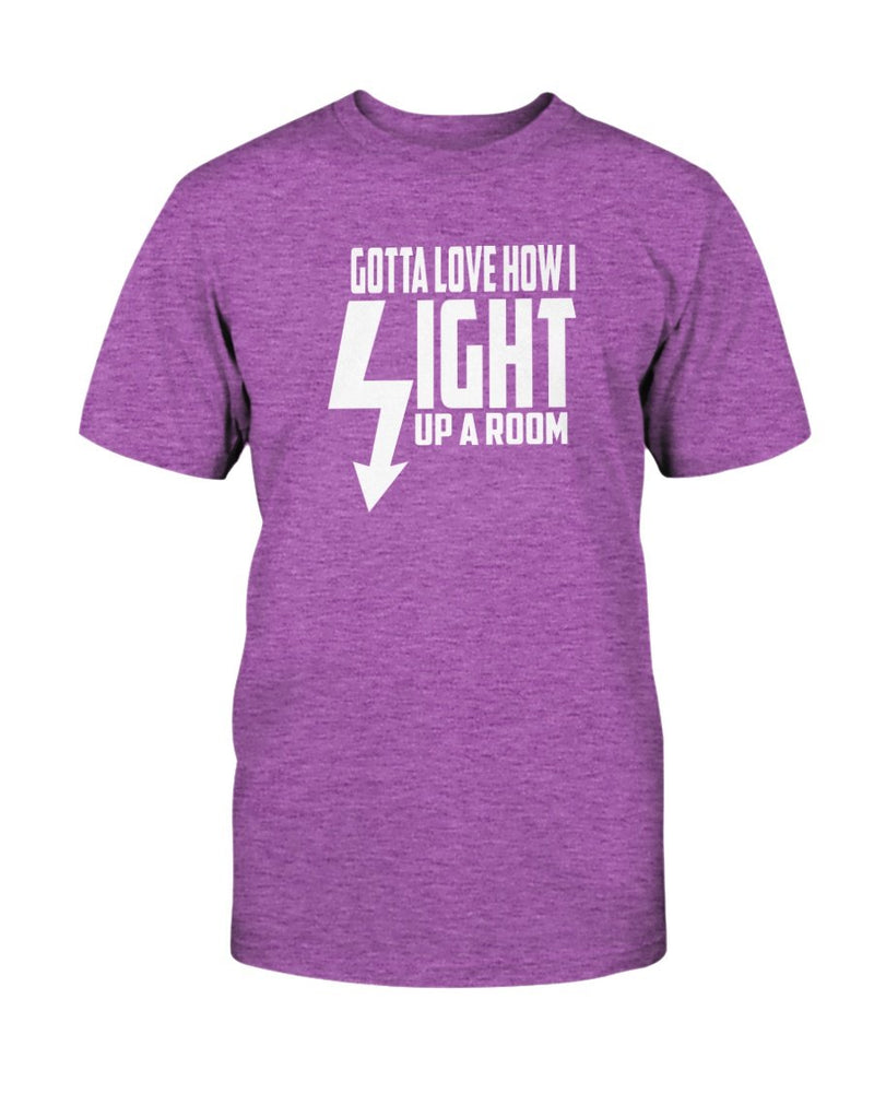 Light Up a Room Photography T-Shirt - Two Chicks Designs
