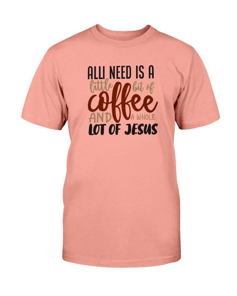 Little Bit of Coffee T-Shirt - Two Chicks Designs