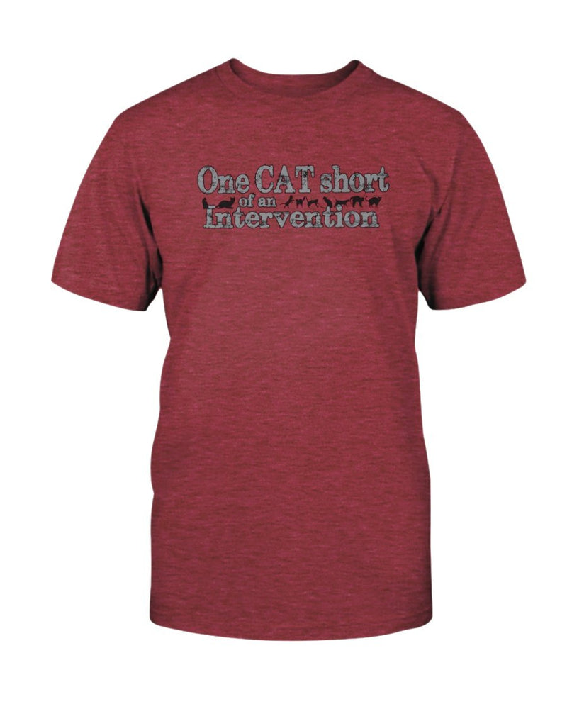 One Cat Short T-Shirt - Two Chicks Designs