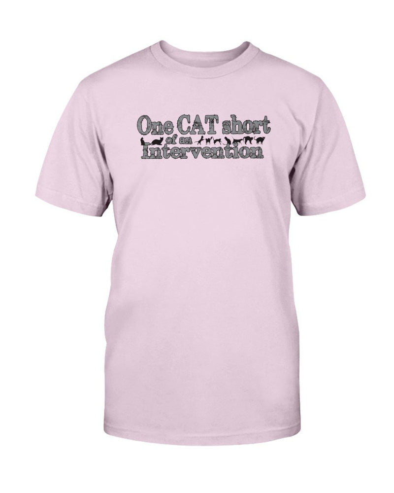 One Cat Short T-Shirt - Two Chicks Designs