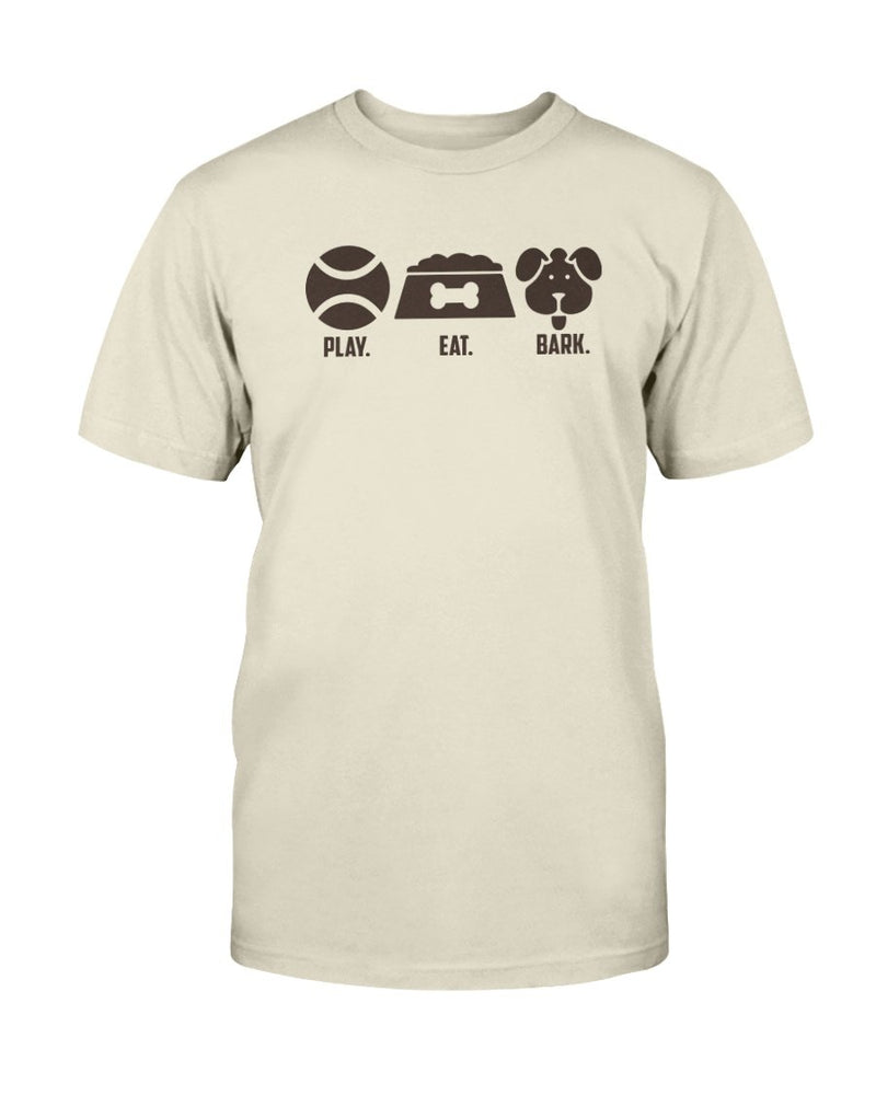 Play Eat Bark T-Shirt - Two Chicks Designs