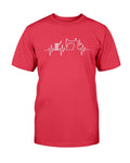 Quilting Heartbeat Tee - Two Chicks Designs