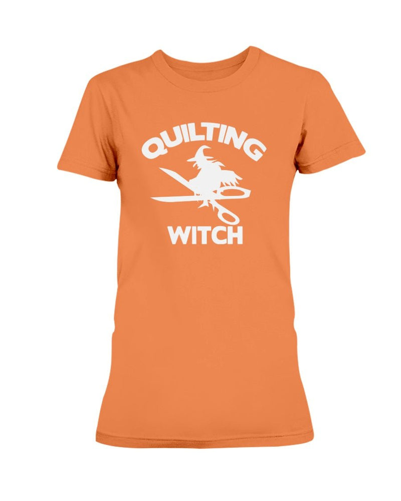 Quilting Witch Halloween - Two Chicks Designs
