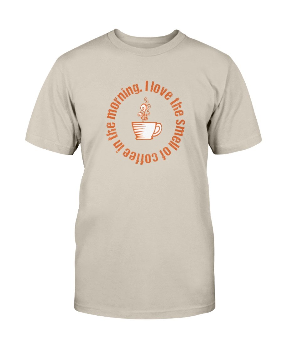 Smell of Coffee Tee - Two Chicks Designs