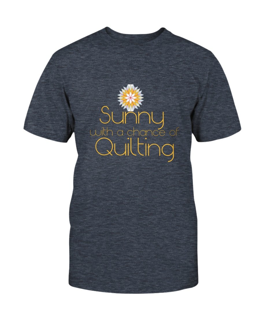 Sunny Quilting T-Shirt - Two Chicks Designs