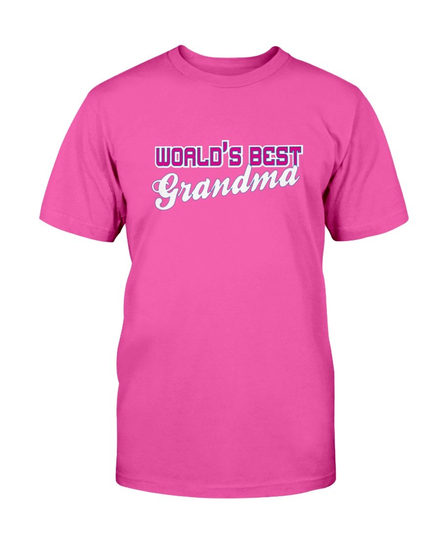 World's Best Grandma T-Shirt - Two Chicks Designs