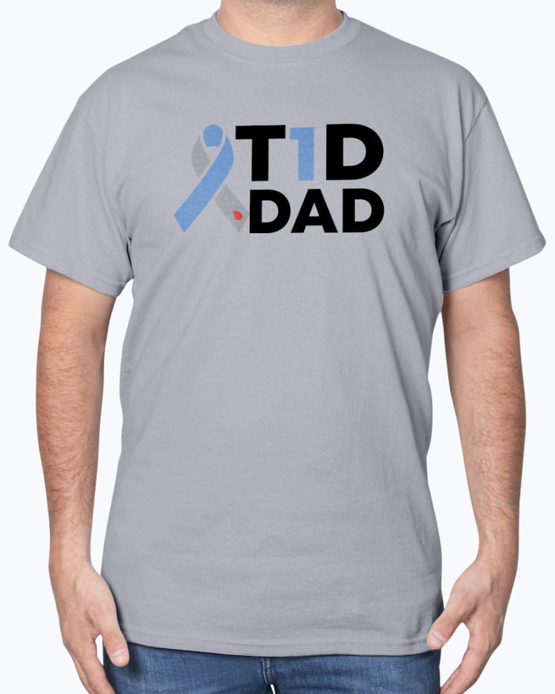 T1D Dad Tee - Two Chicks Designs