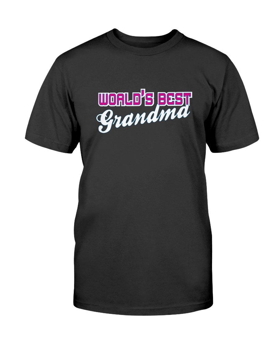 World's Best Grandma T-Shirt - Two Chicks Designs