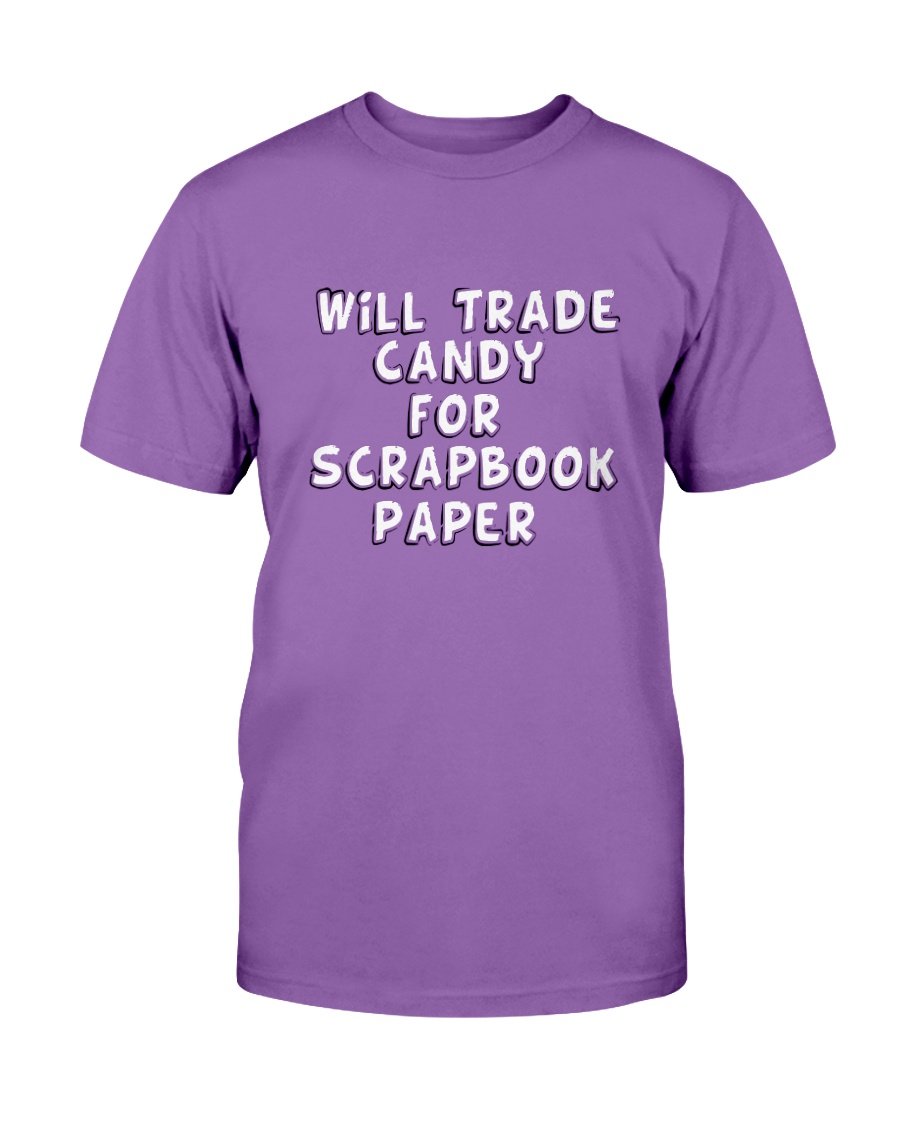 Trade Candy Scrapbook Tee - Two Chicks Designs