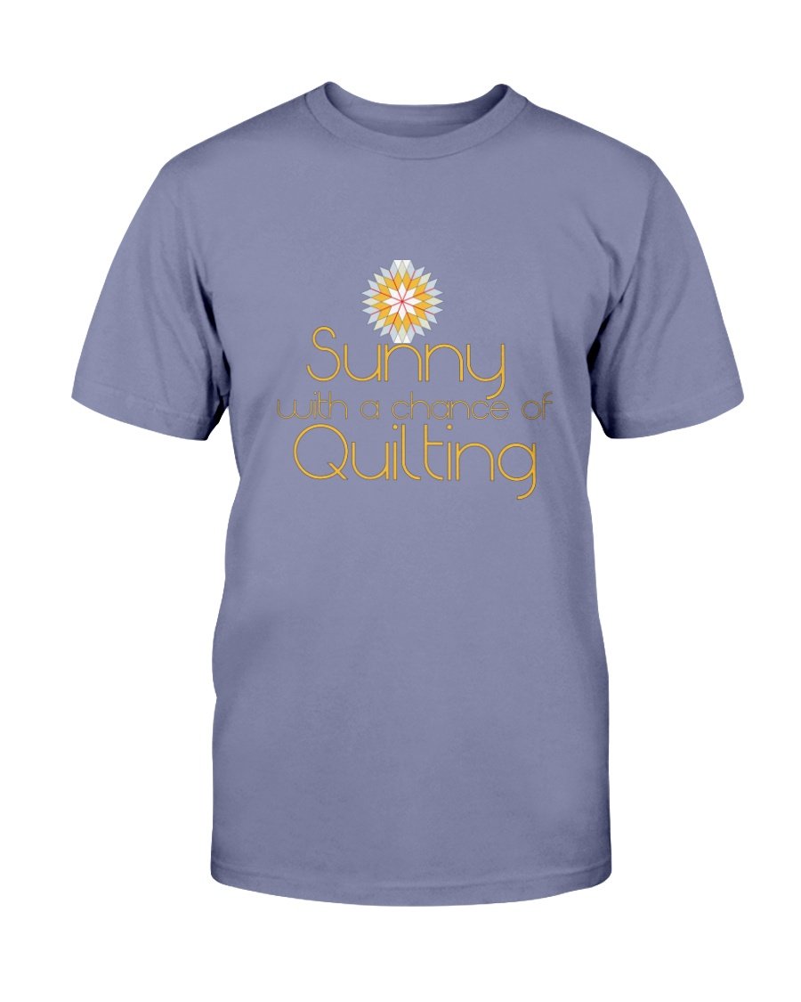 Sunny Quilting T-Shirt - Two Chicks Designs