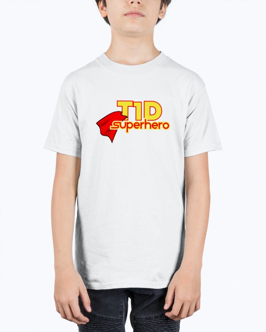 T1D Superhero Tee - Two Chicks Designs
