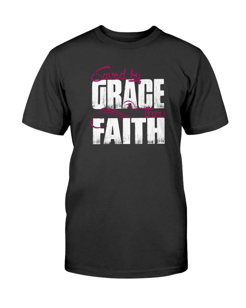 Saved By Grace Inspire T-Shirt - Two Chicks Designs