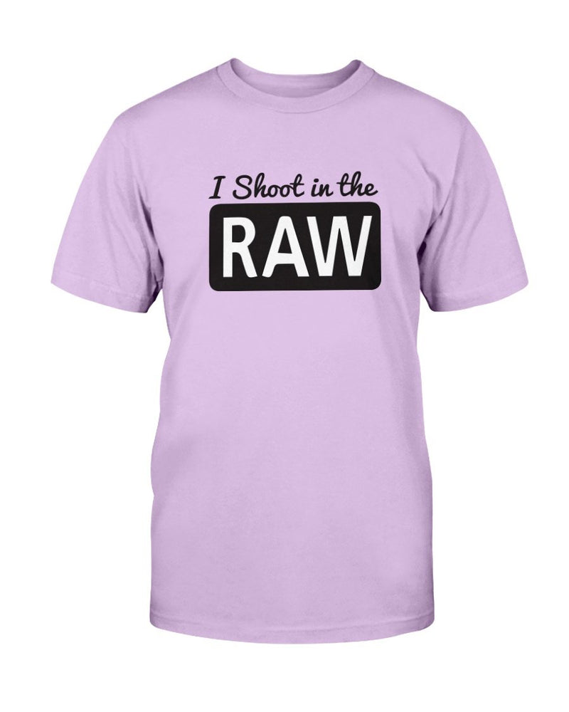 Shoot Raw Photography T-Shirt - Two Chicks Designs
