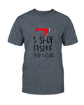 Shop Faster Quilting T-Shirt - Two Chicks Designs