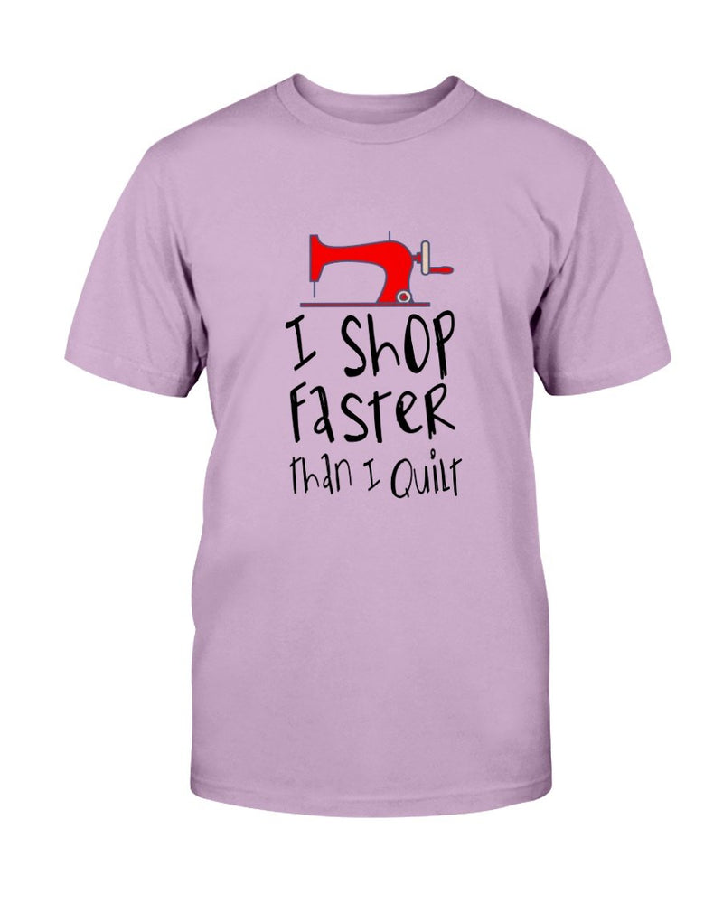 Shop Faster Quilting T-Shirt - Two Chicks Designs